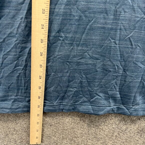 Puma Polo Shirt Mens XXL Blue Heather Ambassador Golf logo Golfer Stretch - Picture 3 of 10